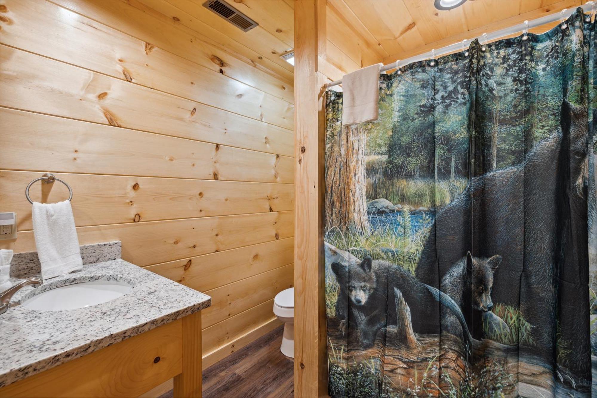 פיג'ן פורג' The 3 Bears Is A Newly Built 3 Bedroom Cabin Only 3 Minutes From The Parkway! מראה חיצוני תמונה