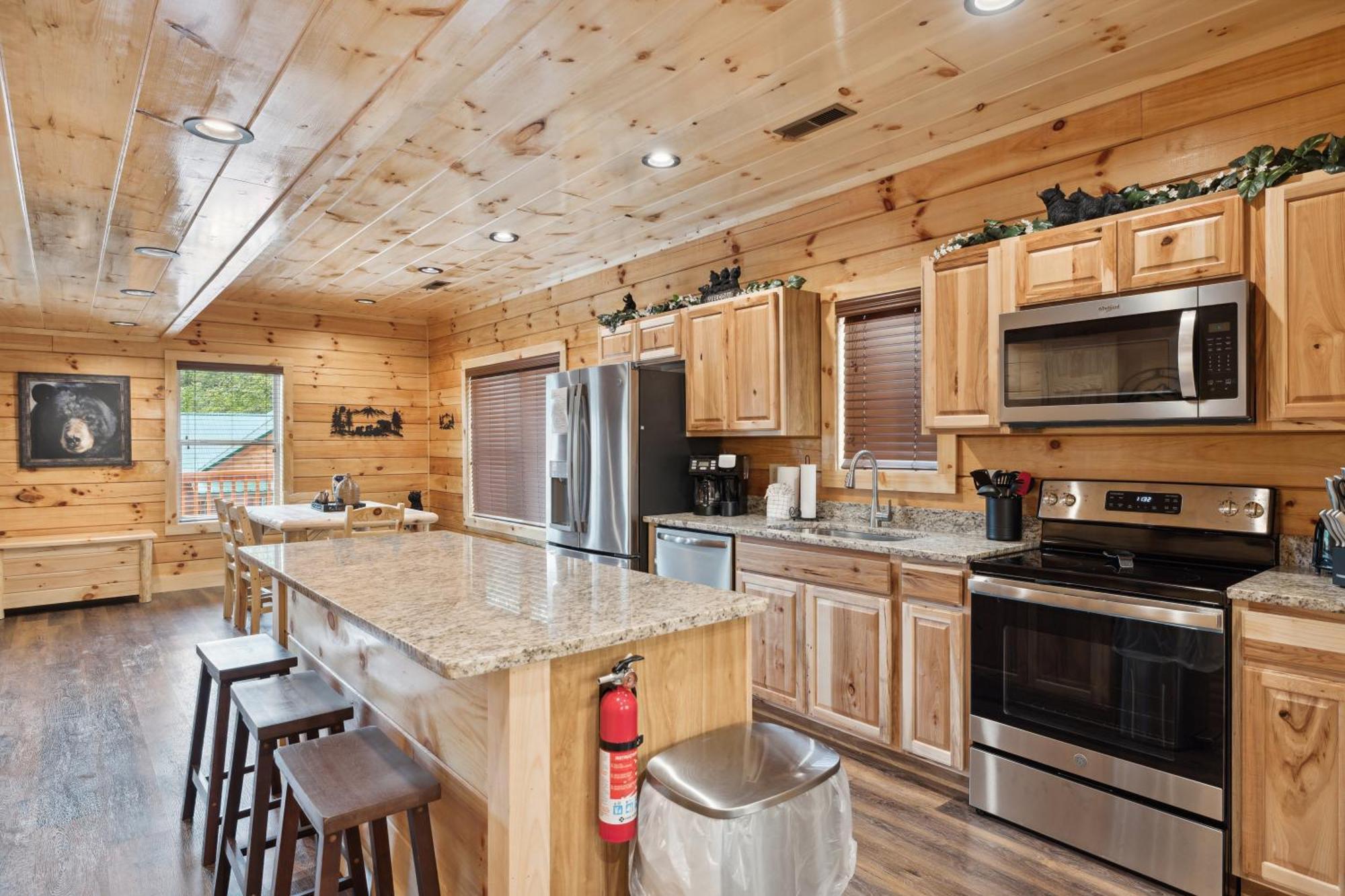 פיג'ן פורג' The 3 Bears Is A Newly Built 3 Bedroom Cabin Only 3 Minutes From The Parkway! מראה חיצוני תמונה