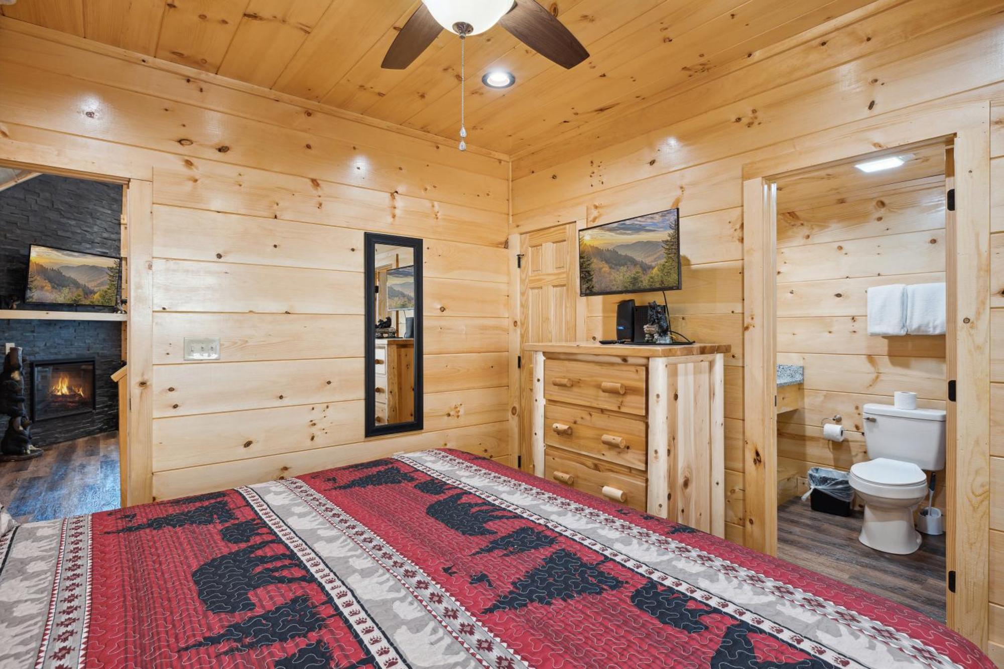 פיג'ן פורג' The 3 Bears Is A Newly Built 3 Bedroom Cabin Only 3 Minutes From The Parkway! מראה חיצוני תמונה
