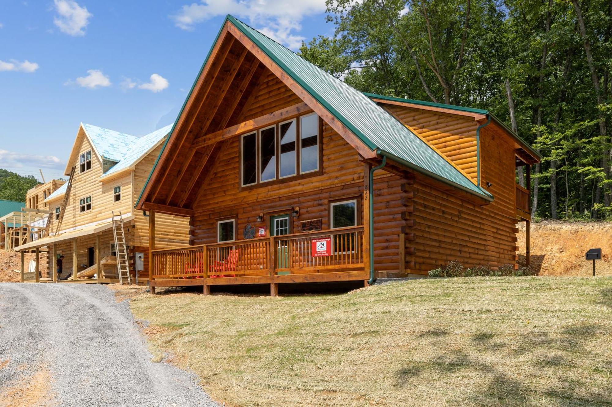 פיג'ן פורג' The 3 Bears Is A Newly Built 3 Bedroom Cabin Only 3 Minutes From The Parkway! מראה חיצוני תמונה