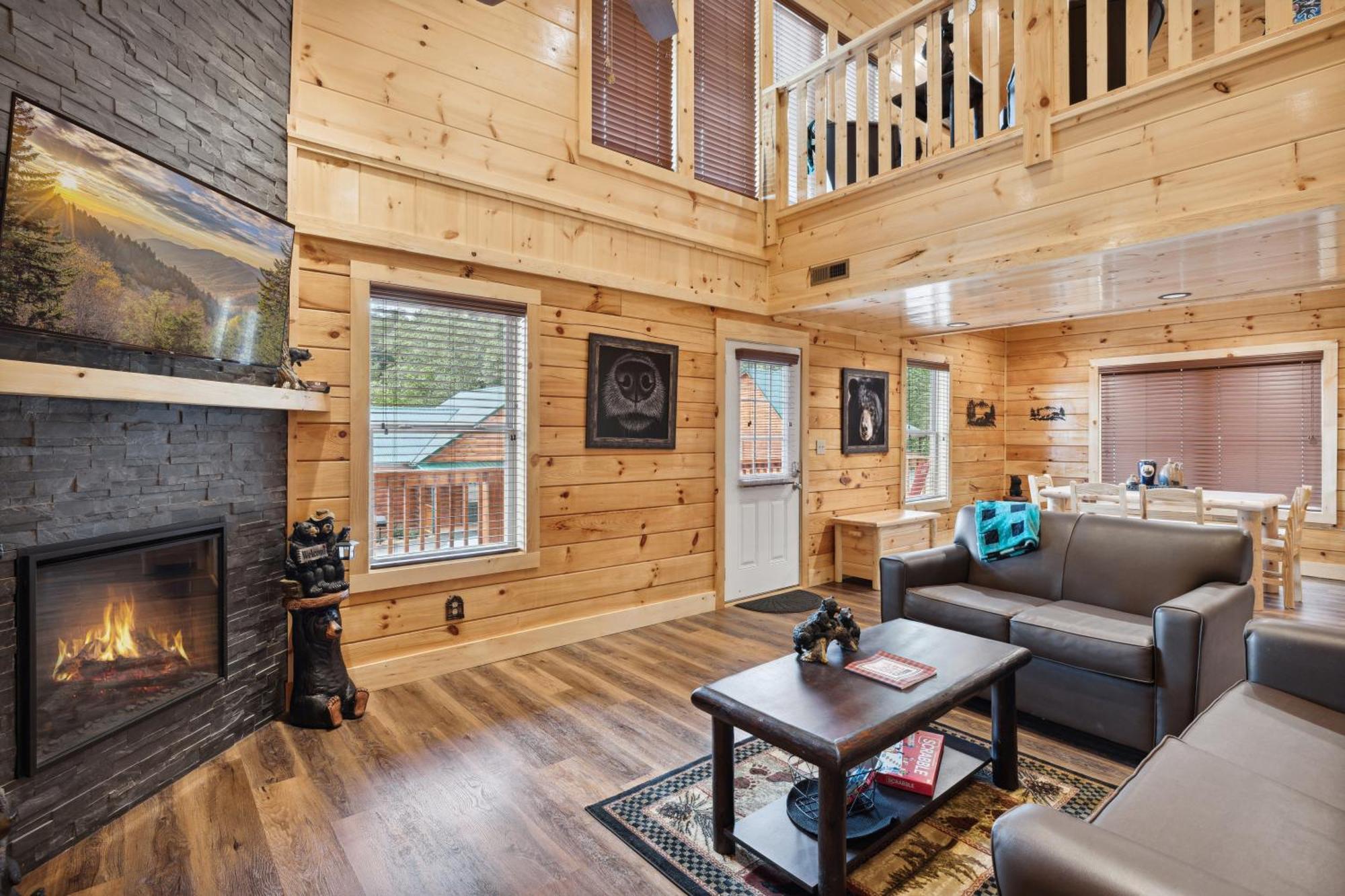 פיג'ן פורג' The 3 Bears Is A Newly Built 3 Bedroom Cabin Only 3 Minutes From The Parkway! מראה חיצוני תמונה